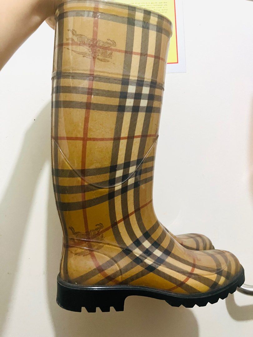 Burberry london on sale boots