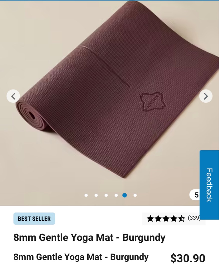 Yoga Blanket - Burgundy KIMJALY