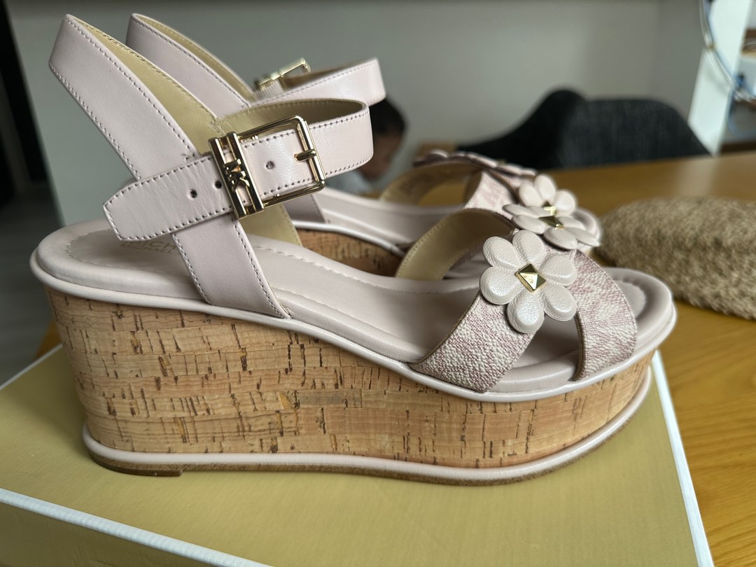 Brand New Michael Kors Melina Wedge Women s Fashion Footwear