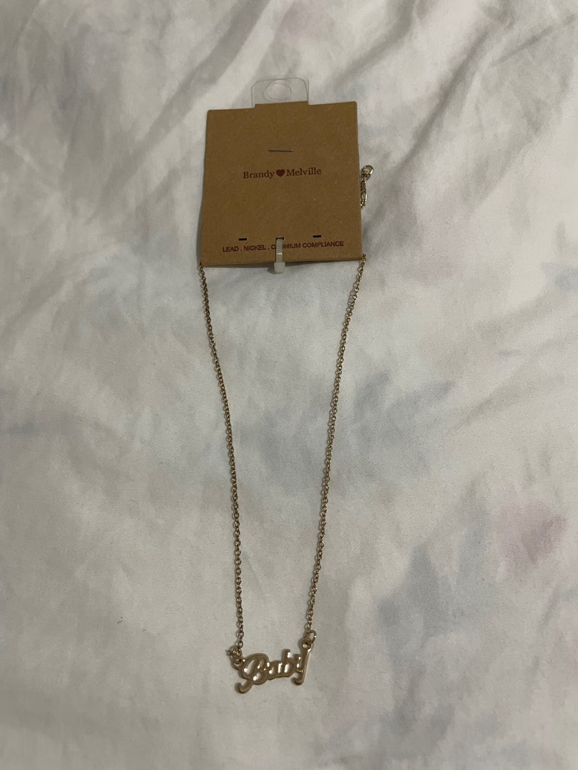 Brandy melville hotsell baby necklace