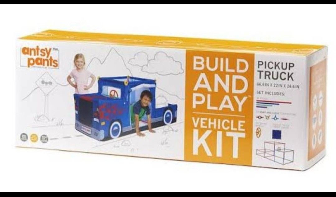 Build and Play Vehicle Tent Toy Car, Babies & Kids, Infant Playtime on