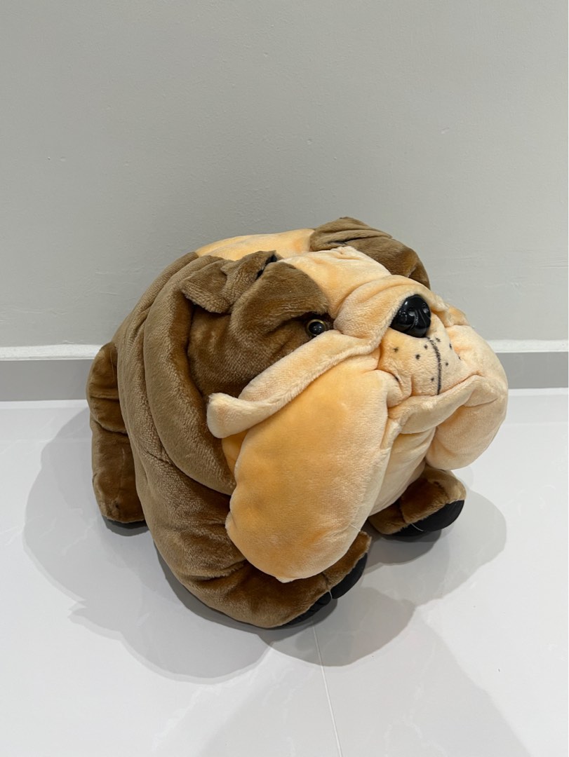 Soft toy bulldog sales