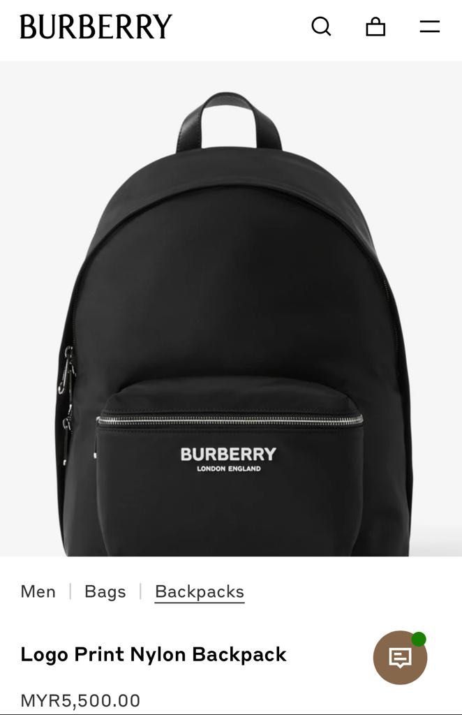 Burberry bags backpack outlet