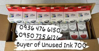 Buyer of Brand New/Unused/Empty/Expired  Ink Canon 745 746