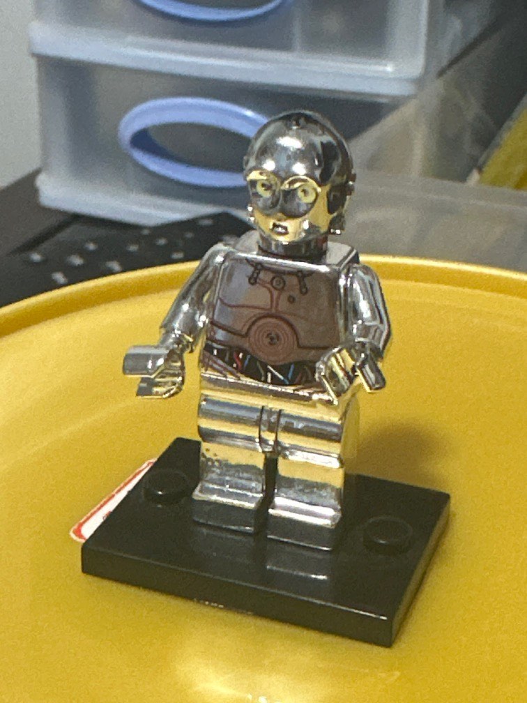 Chrome store lego c3po