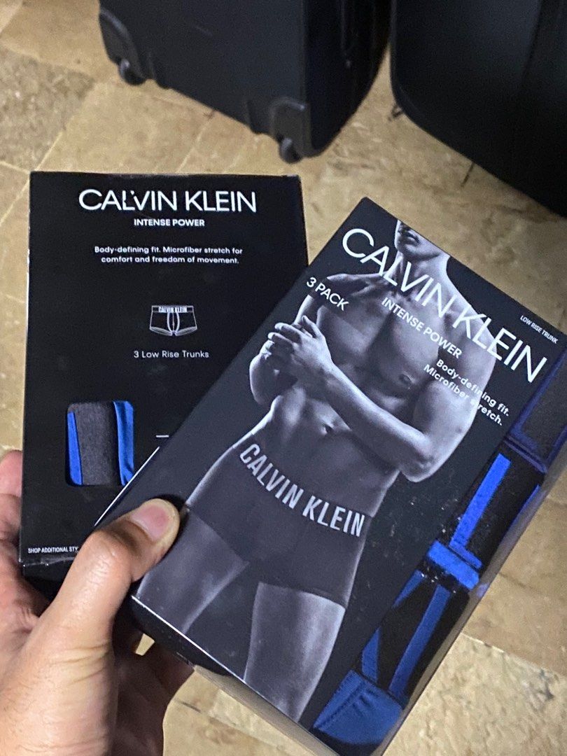 CALVIN KLEIN Intense Power Low Rise Trunk Men s Fashion Bottoms