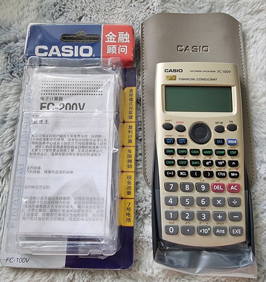 Casio FC-100V, Computers & Tech, Office & Business Technology on Carousell