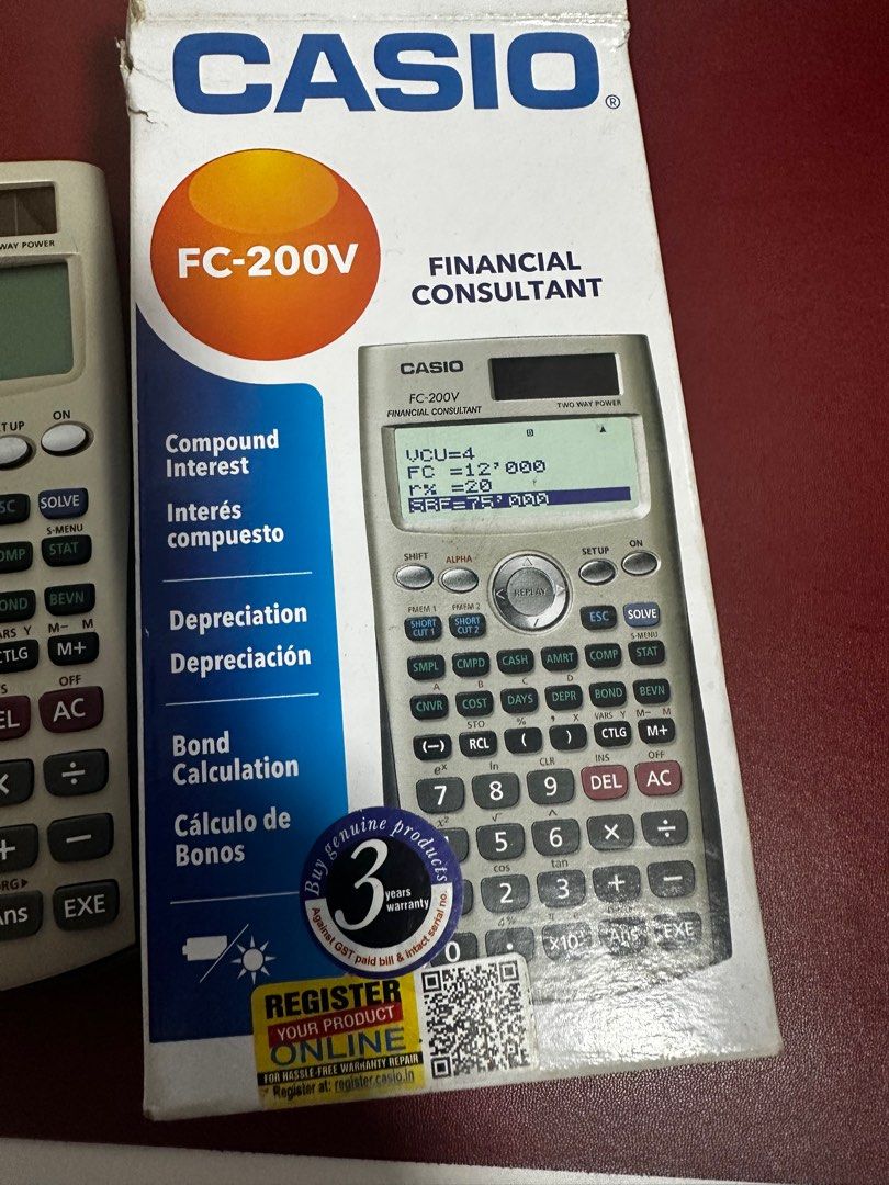 Casio fc 200v buy online on sale
