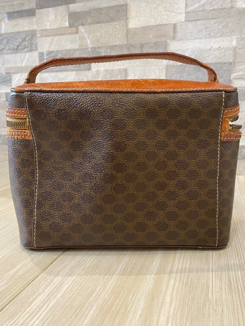 Celine vintage bag vanity case 中古包, 名牌, 手袋及銀包- Carousell