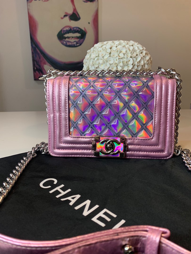 Chanel iridescent mermaid bag shop