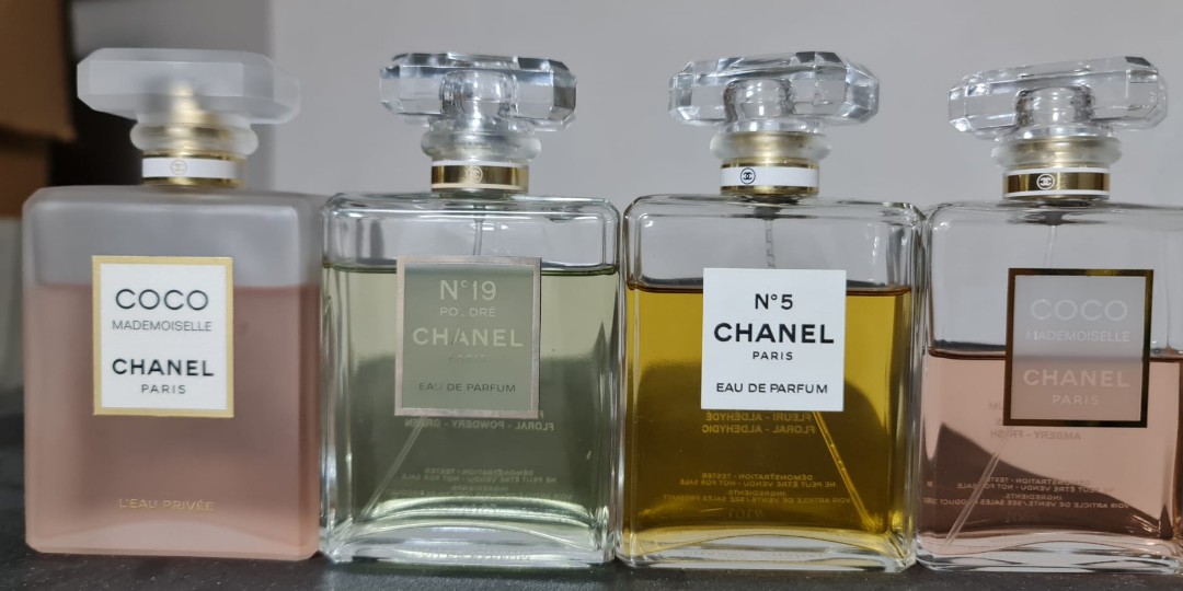 chanel 19 perfume samples