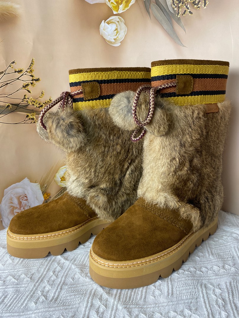 Chloe Snow Boots Luxury Sneakers Footwear on Carousell