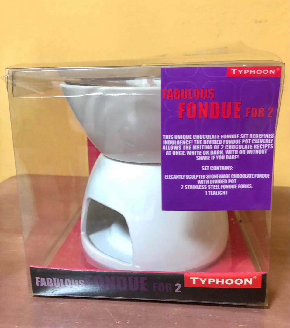 Chocolate Fondue Set, Furniture & Home Living, Kitchenware & Tableware