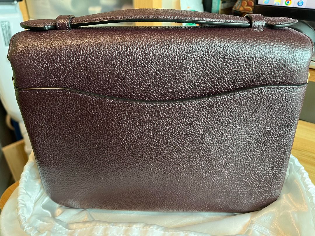 Coach cassie burgundy sale