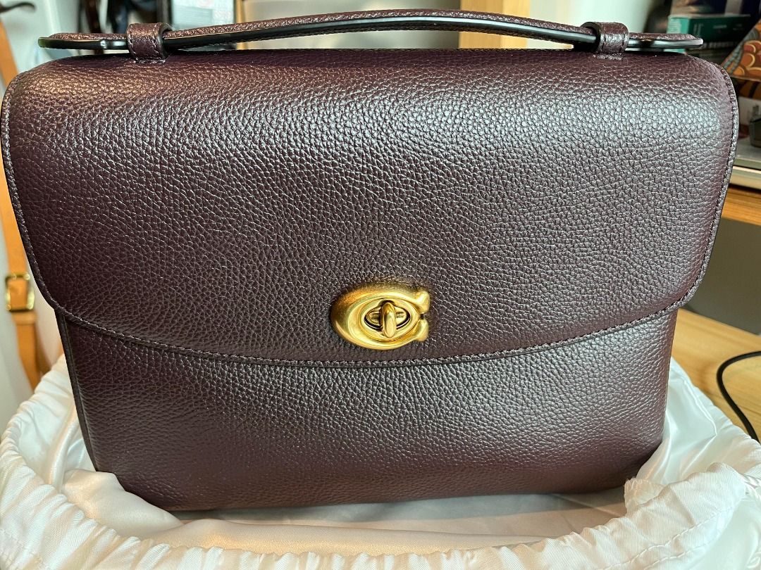 Coach cassie burgundy online