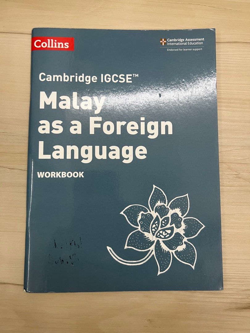 COLLINS CAMBRIDGE IGCSE MALAY AS A FOREIGN LANGUAGE WORKBOOK (2ED
