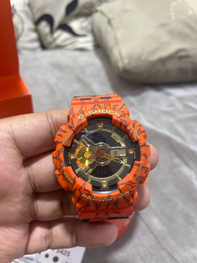 Combo G shock One piece x DBZ Men s Fashion Watches