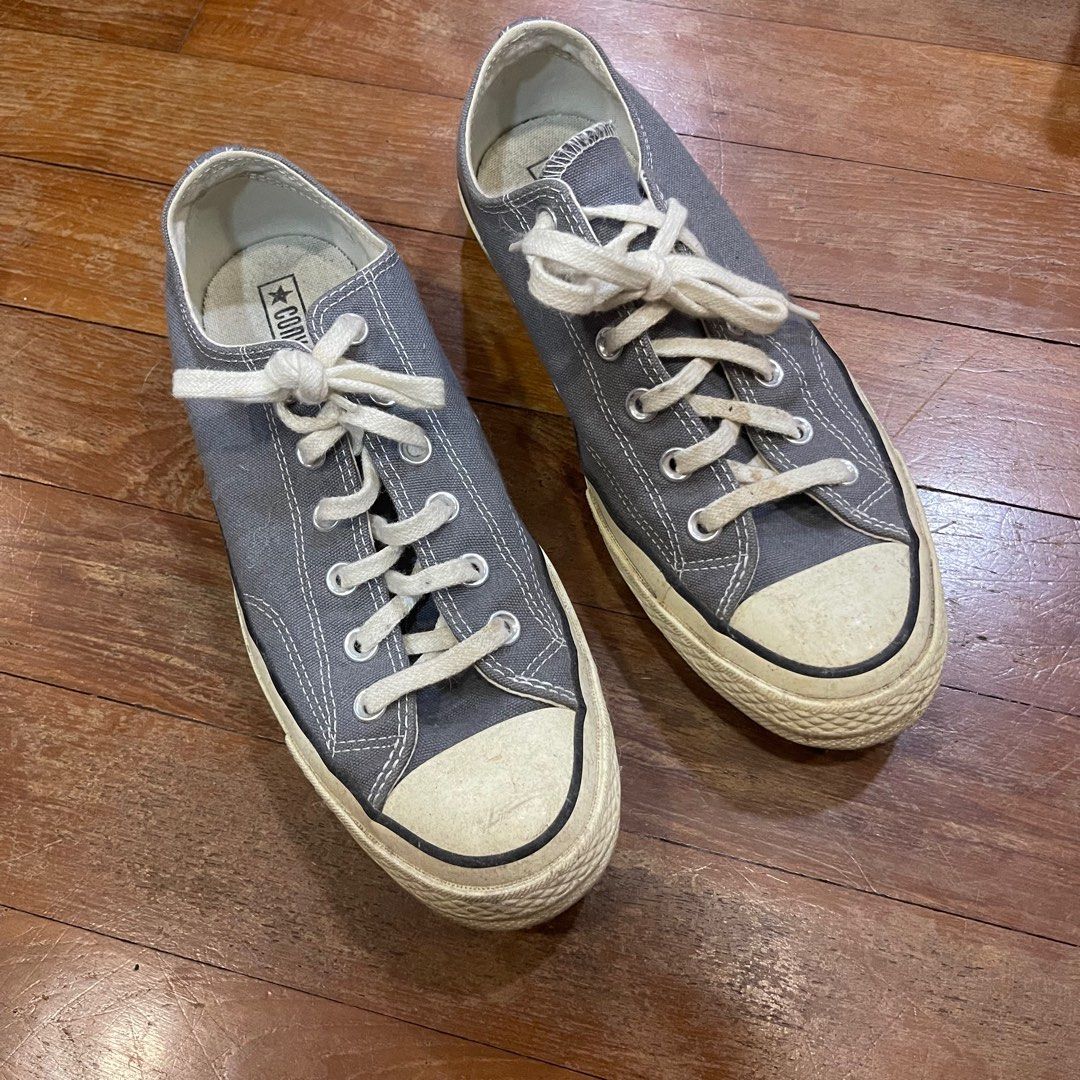 Converse Chuck Taylor Low 1970S Grey Luxury Sneakers Footwear