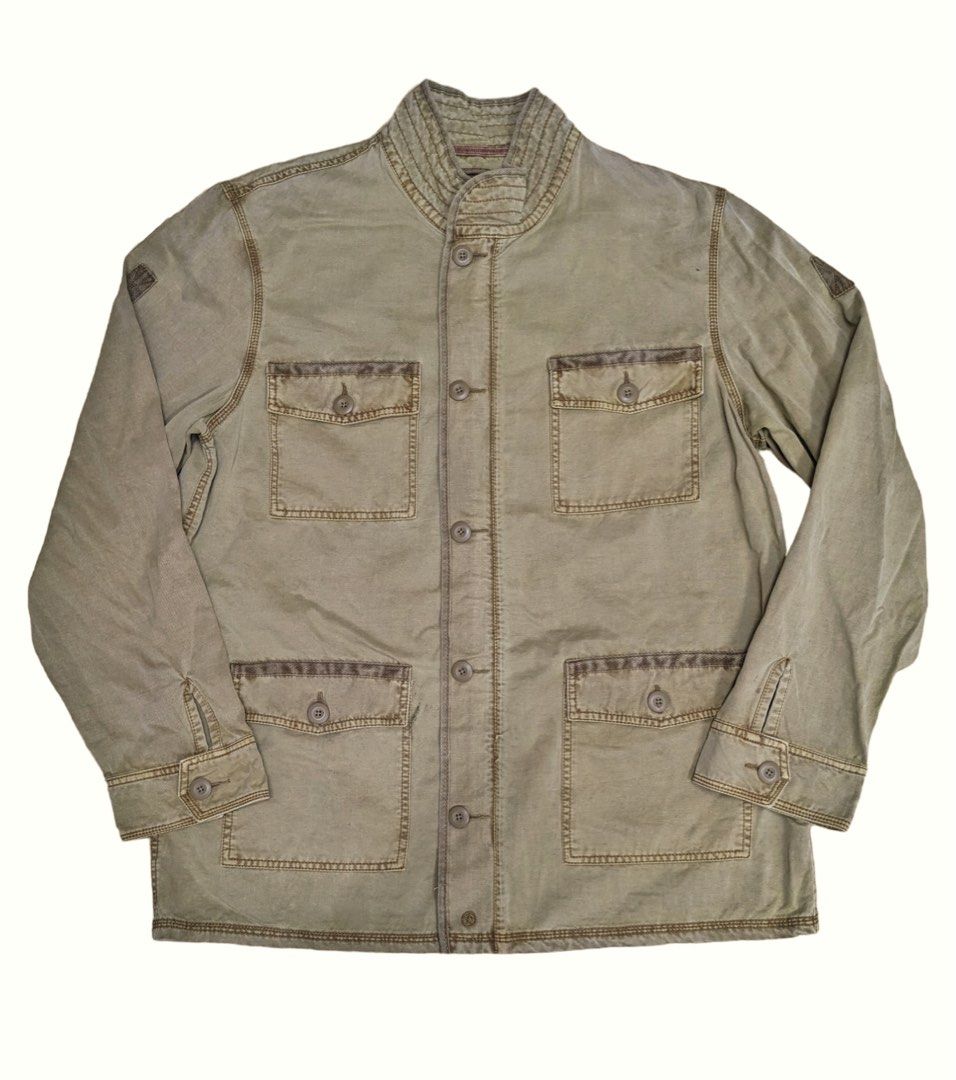 Converse one star hotsell military jacket