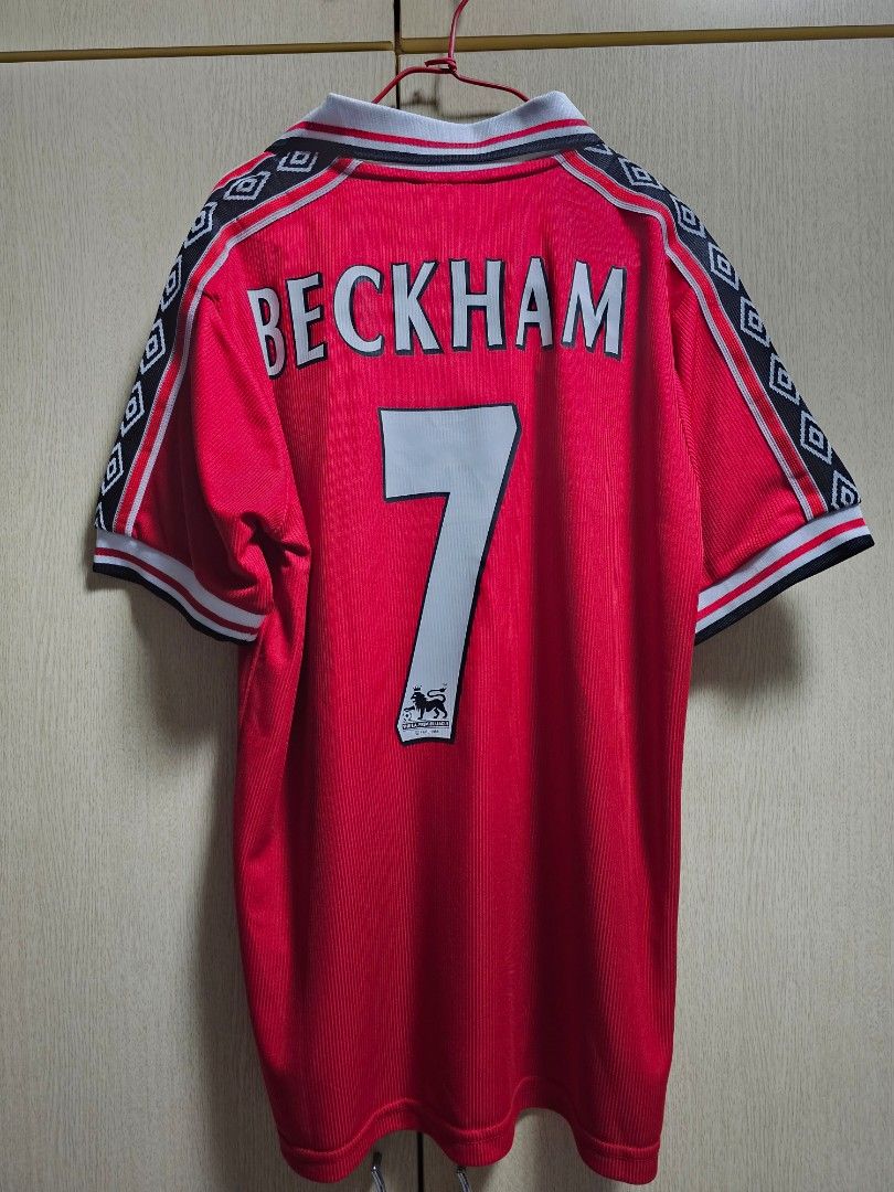 Manchester Beckham 1998/1999 7番 海外正規品 M Manchester 1998-1999 United Home Jersey-David Beckham #7 | eBay