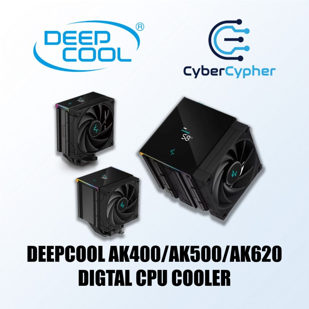 Deepcool AK400/AK500/AK620 DIGTAL CPU Cooler, Computers & Tech, Parts ...