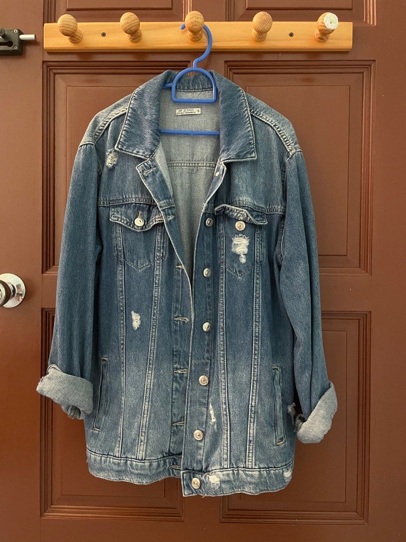 Defacto denim jacket, Women's Fashion, Coats, Jackets and Outerwear on ...