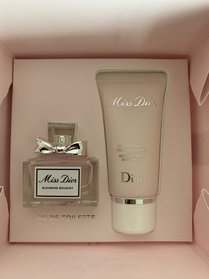 Miss dior perfume and lotion set clearance
