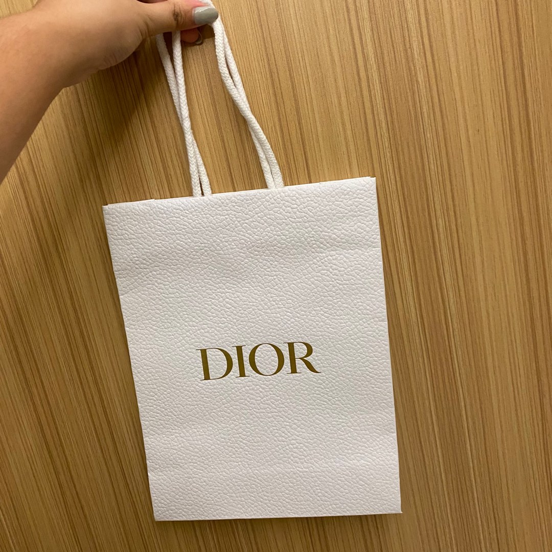 Dior Paper Bag, Luxury, Bags & Wallets on Carousell
