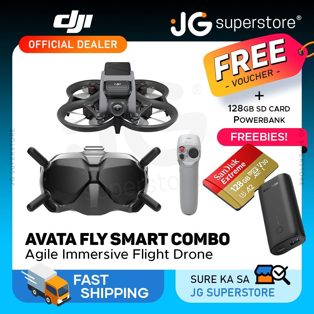 DJI Avata - Pro-View, Fly Smart Combo