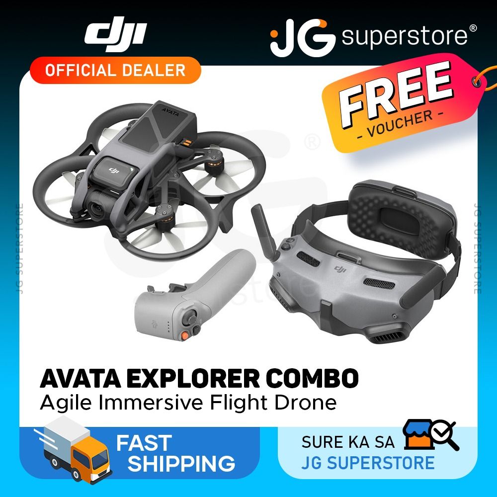DJI Avata PRO VIEW / FLY SMART / EXPLORER COMBO 4K UHD 60fps Agile ...