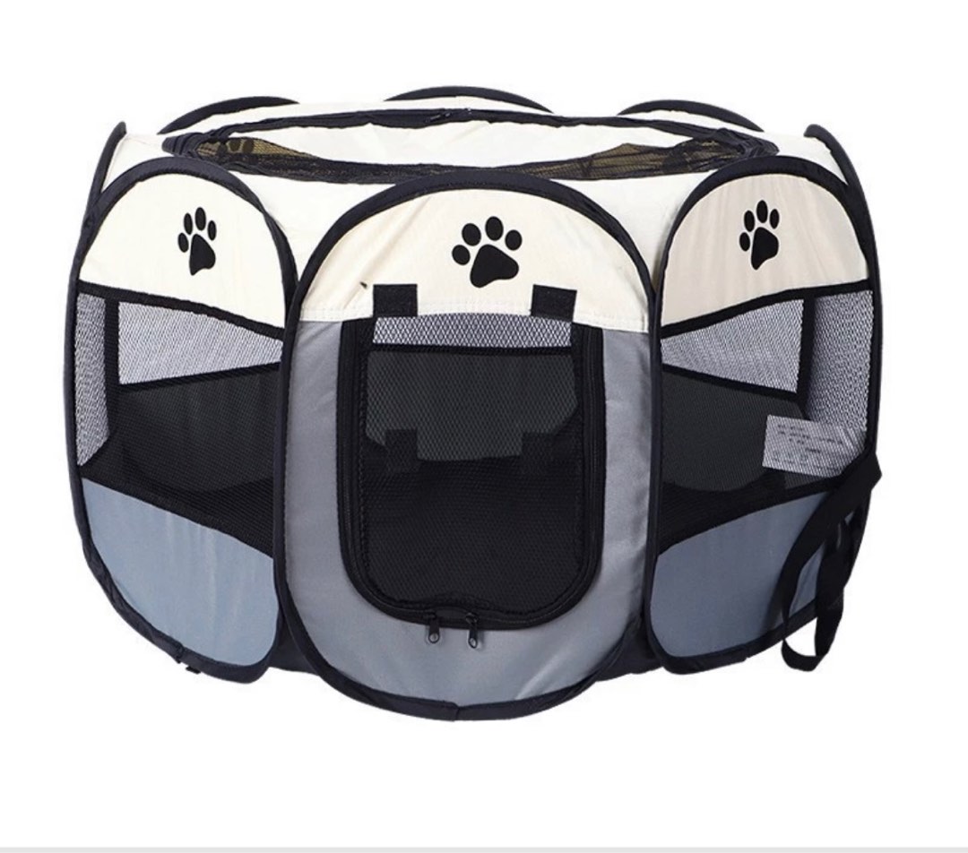 Dog play pen, Pet Supplies, Homes & Other Pet Accessories on Carousell