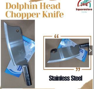 Dolphin Head Stainless Kitchen Knife stainless (Lan Hai Tun) for bone butcher's