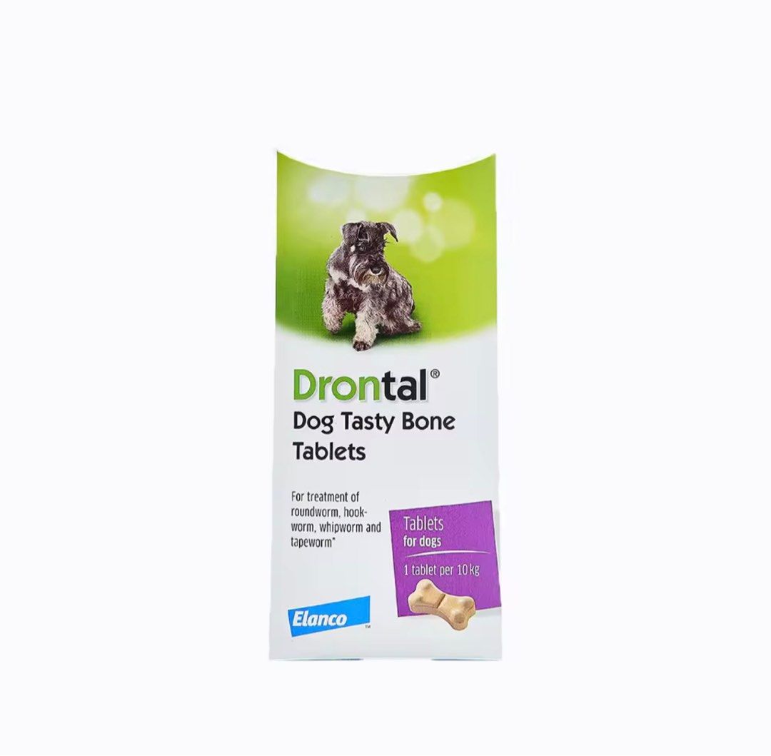 Drontal dog on sale tasty bone dosage