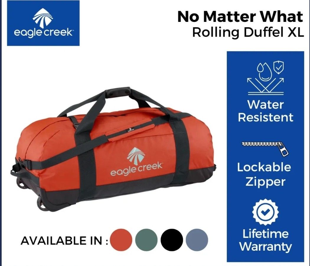 Eagle creek flashpoint rolling duffel hot sale