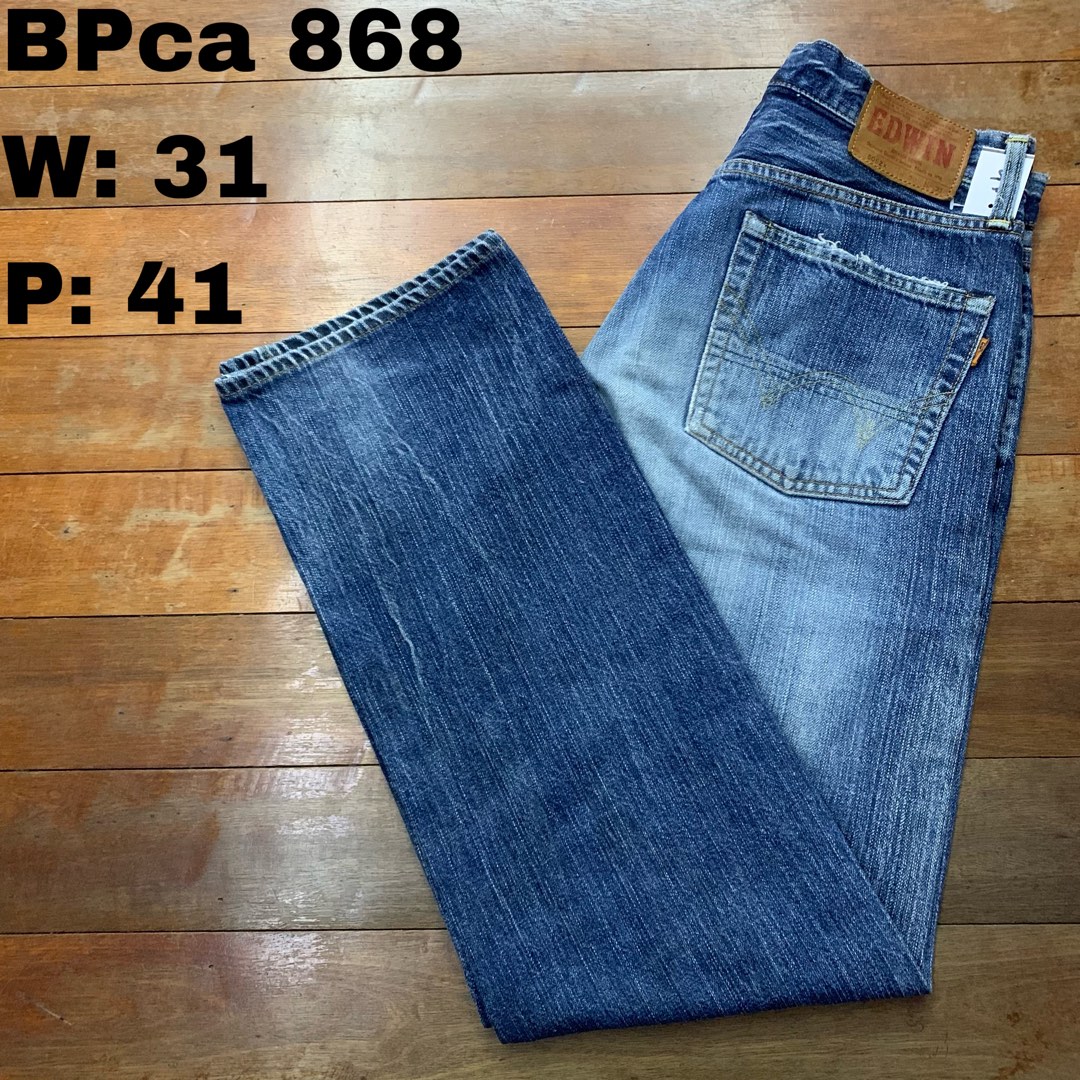 Edwin Jeans, Men's Fashion, Bottoms, Jeans on Carousell