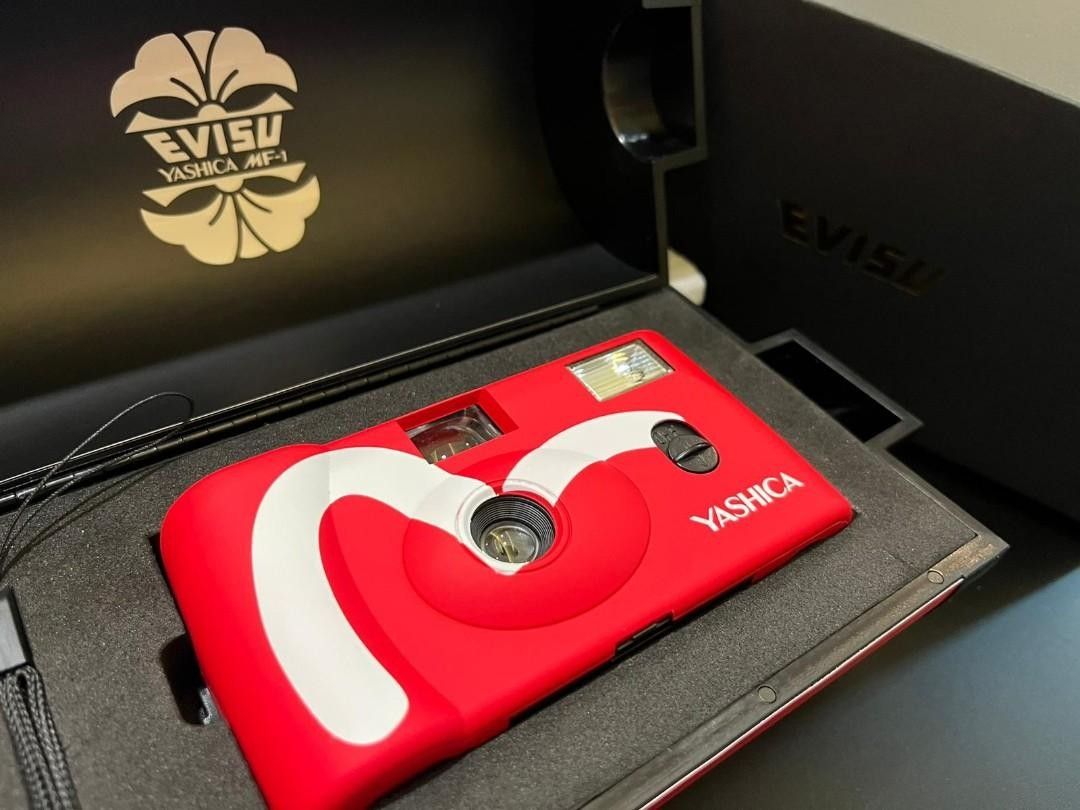 Evisu camera yashica MF-1 limited edition, Hobbies & Toys