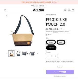 Fairfax Bike Pouch 2.0