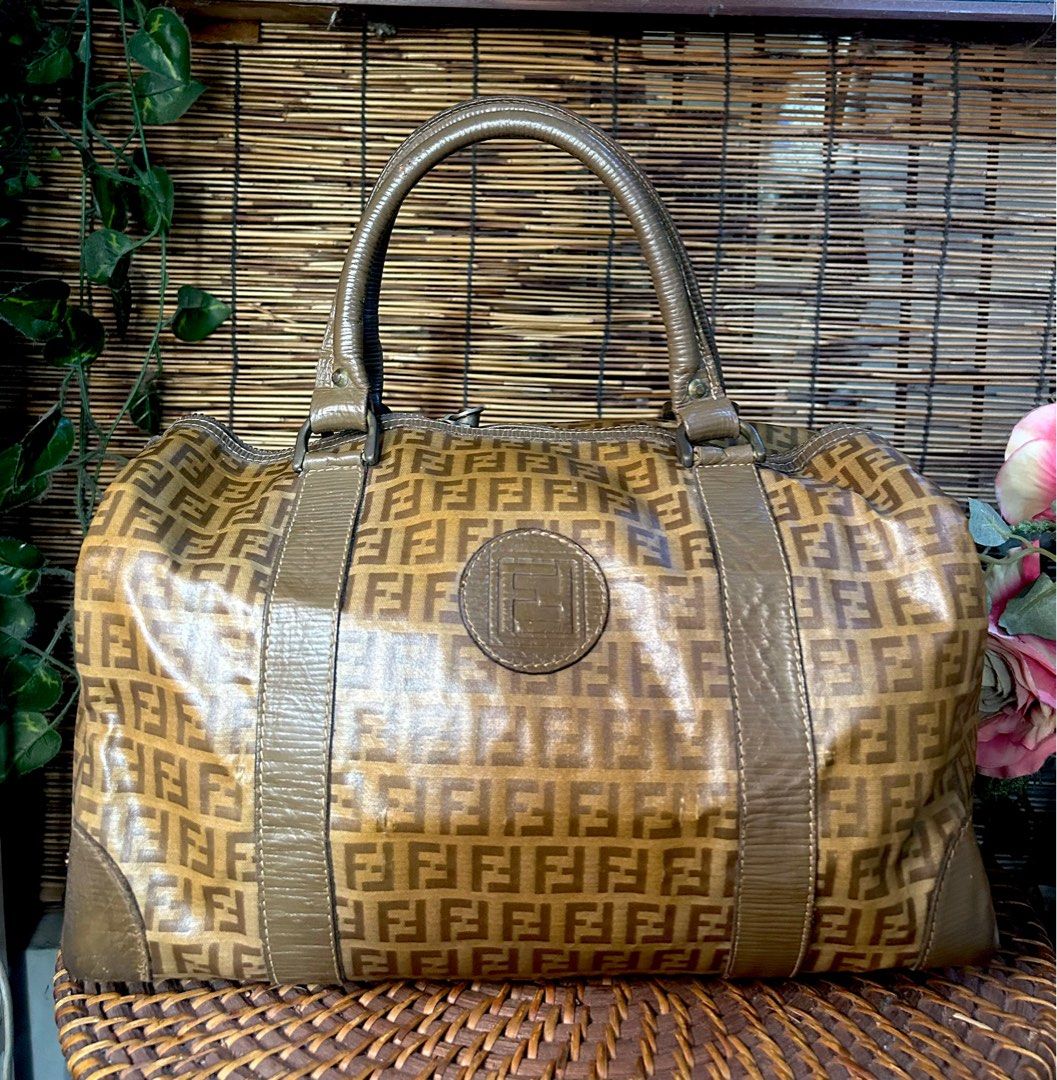 FENDI VINTAGE SAS SPEEDY HAND BAG, Luxury, Bags & Wallets on Carousell