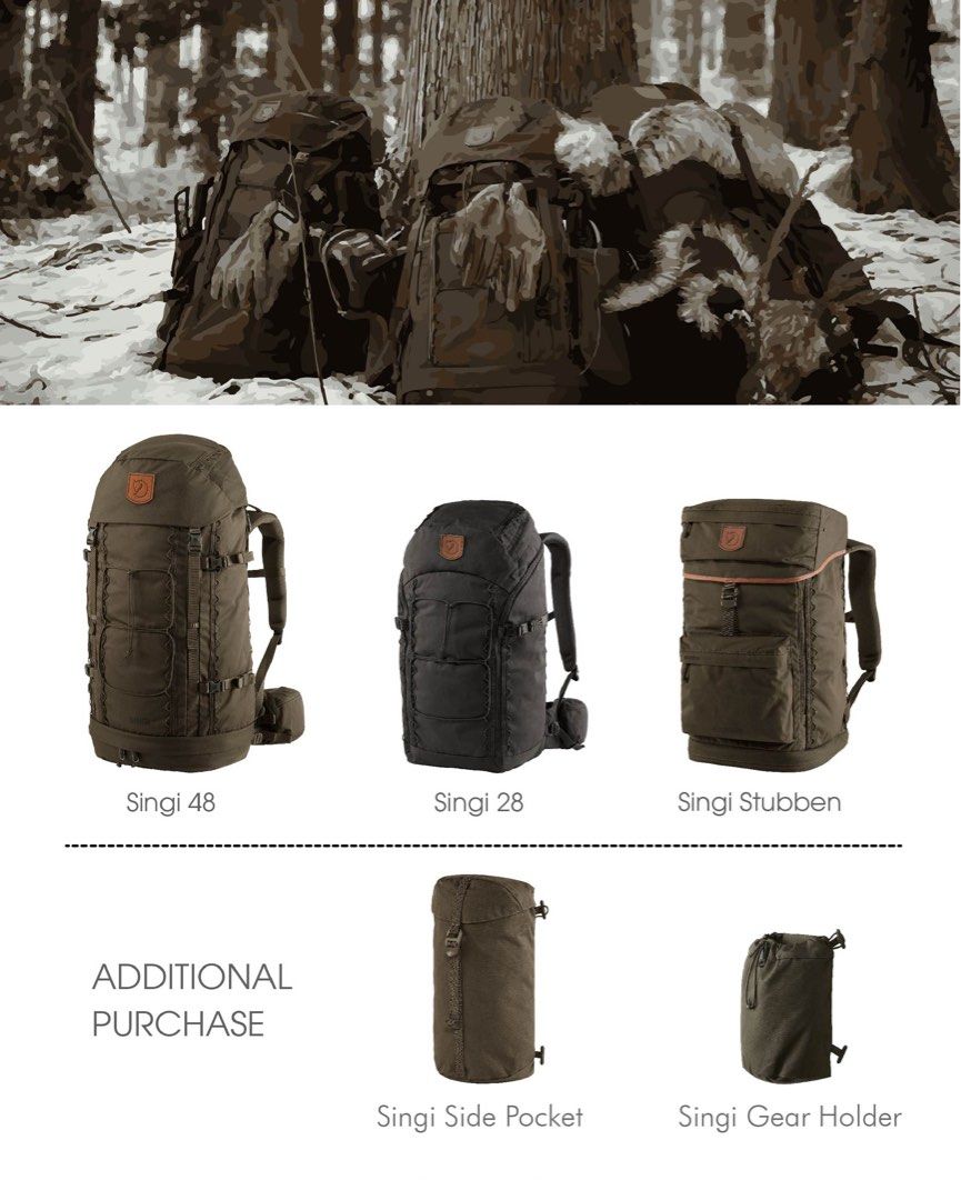 Fjall raven singi