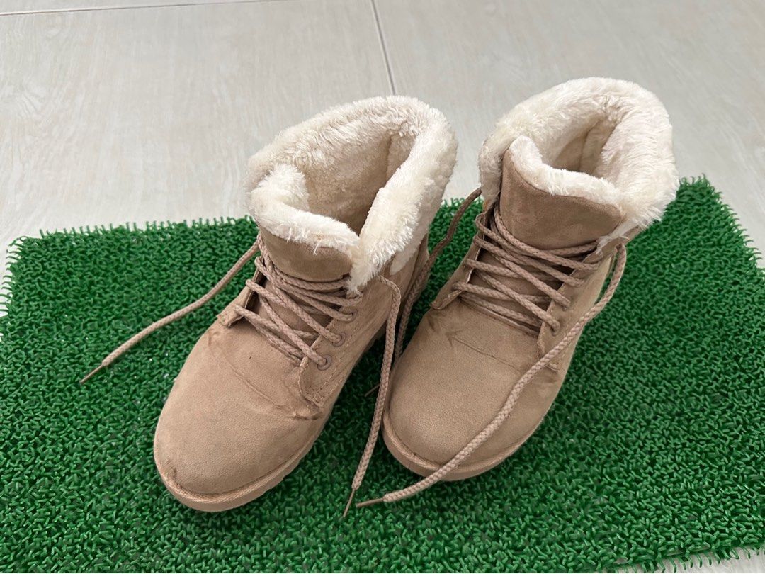 Women's fleece shop lined winter boots
