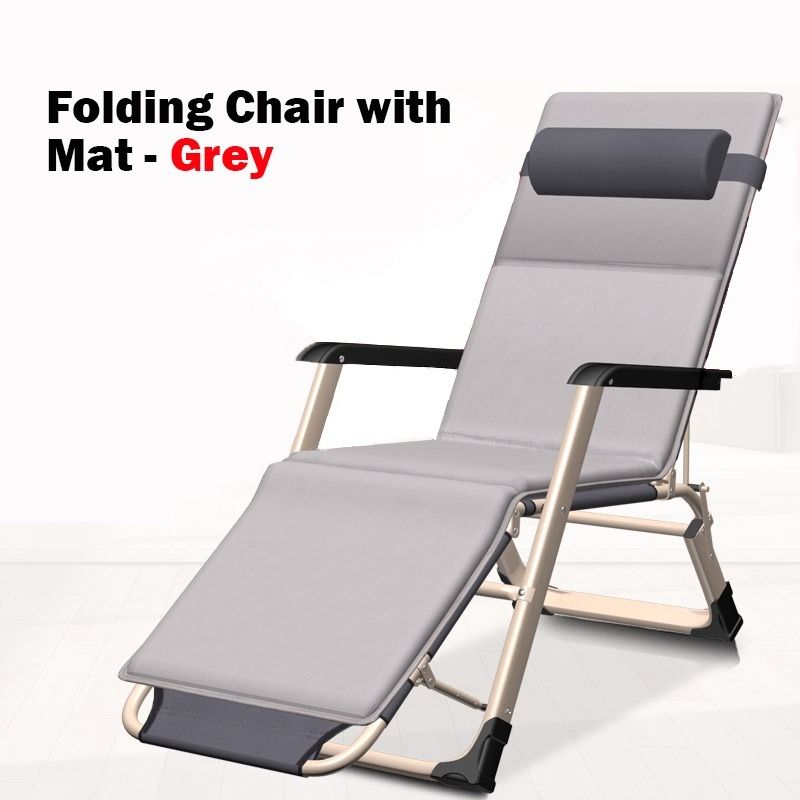 Free Delivery Reclining Arm Chair Resting Chairs Seat Bench Bed Alternative Home Office Outdoor Furniture includes free headrest and chair mat Furniture Home Living Furniture Chairs on Carousell