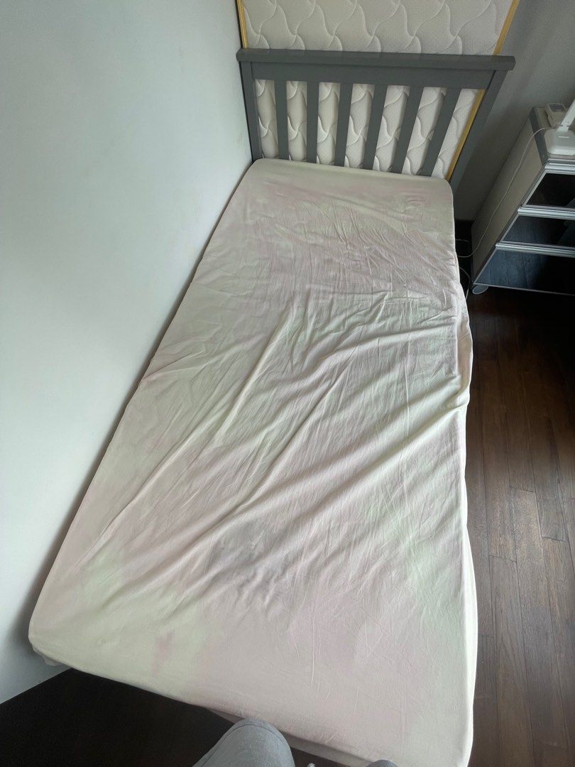Free single bed mattress, Furniture & Home Living, Furniture, Bed