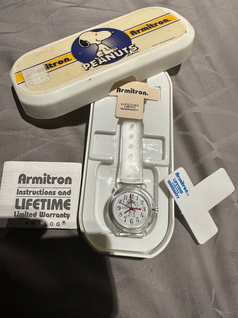 Armitron sales peanuts watch