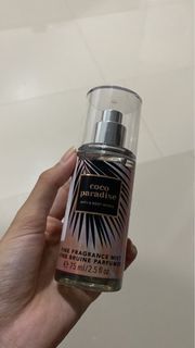 (freeong) Bath & Body Works BBW Coco Paradise Fragrance Mist travel size