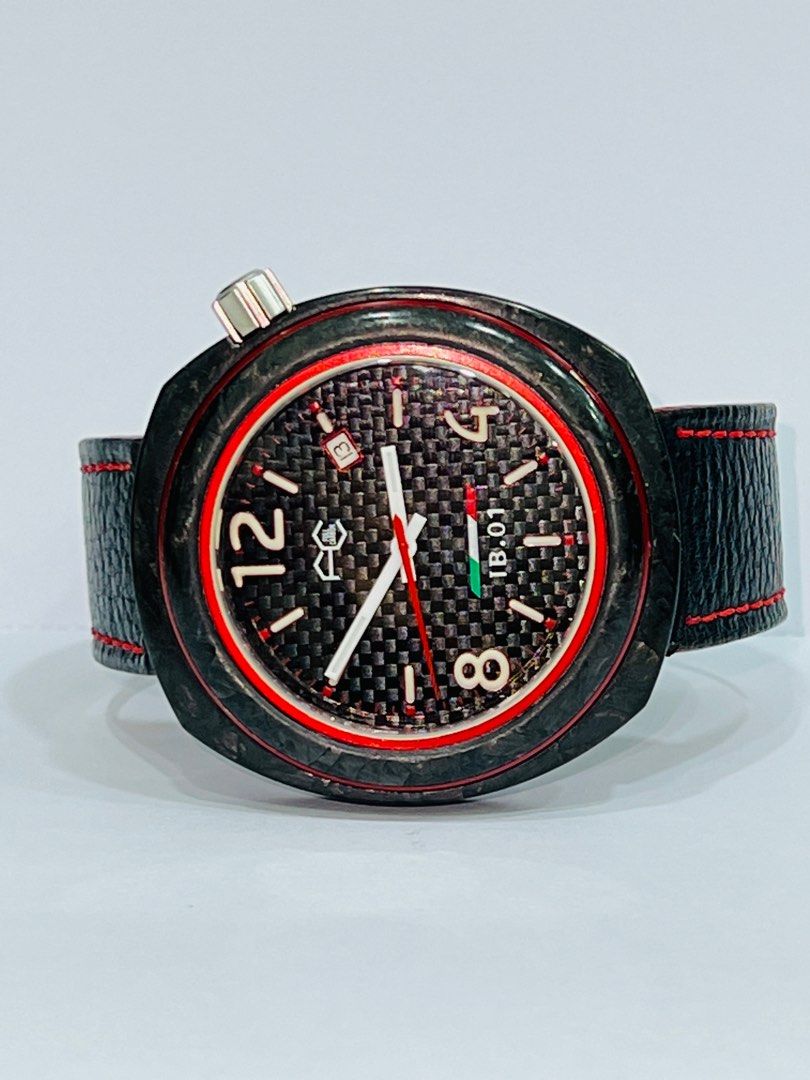 Red discount watch men