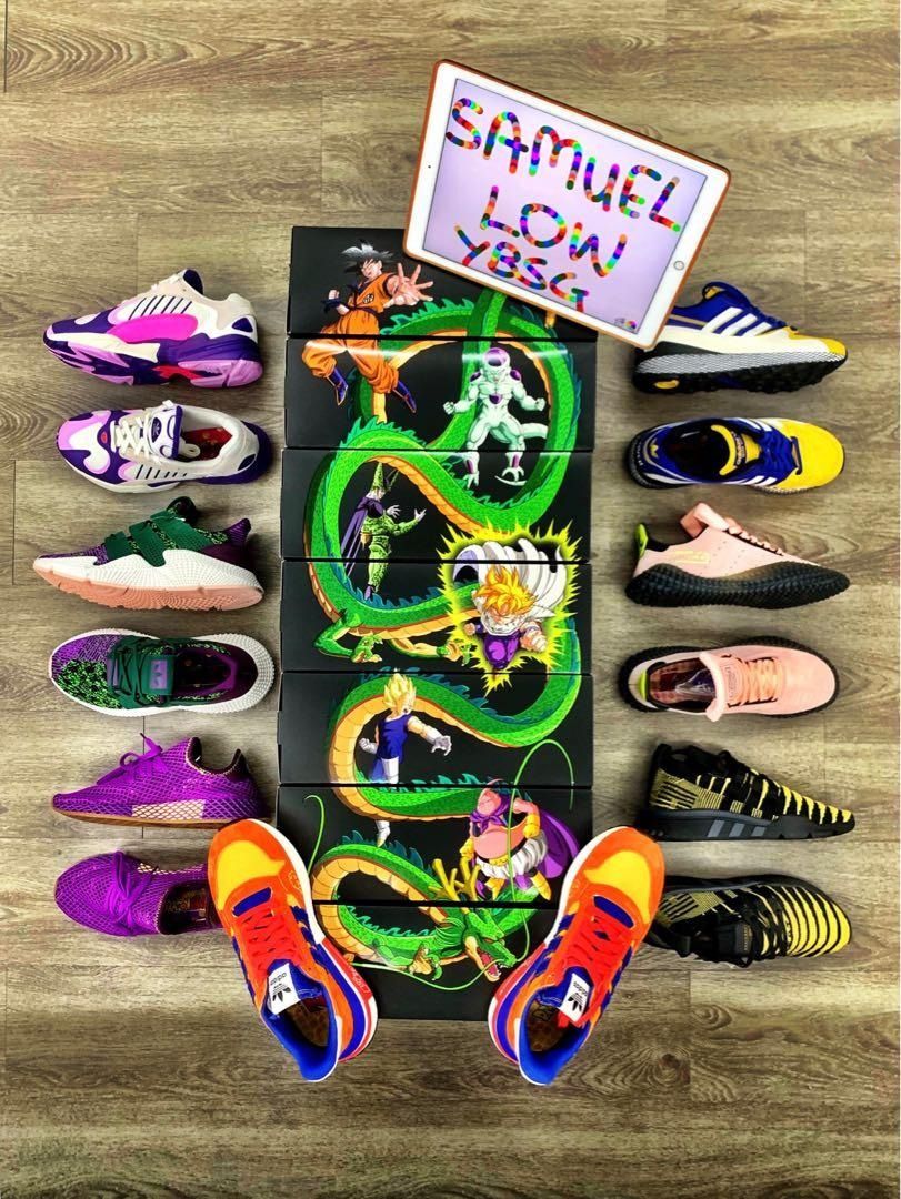 FULL SET of Adidas x Dragonball limited edition sneakers