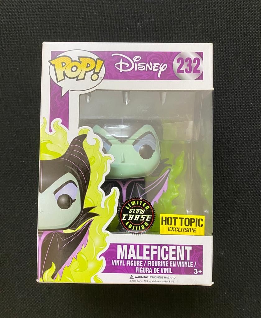 FUNKO POP DISNEY MALEFICENT 232 CHASE GITD GLOW Hobbies Toys