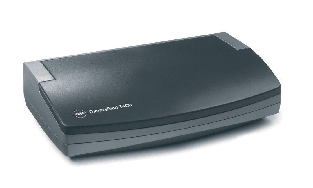 GBC ThermaBind T400 Office Binder. A4 Document Size. Cycle Complete ...