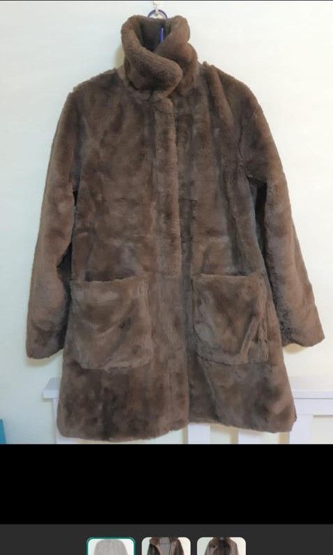 GEOX REVERSIBLE TEDDY WINTER COAT