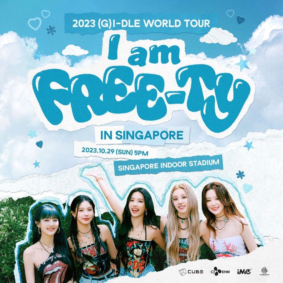Gidle Singapore Concert Ticket Cat 5 x2, Tickets & Vouchers, Event